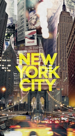 coque New York City II [yellow]